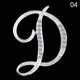 thumbnail image 4 of 1 broche con 26 letras, estilo clásico, para mujer., 4 of 4