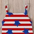 thumbnail image 6 of YunPes Girls Jumpsuit Summer Independence Day Clothing Strapless Personalized Printing Retro Comfortable Casual Jumpsuit Baby Girl Pineapple Clothes, 6 of 7