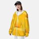 thumbnail image 3 of Fotbe Yellow Lemon Chaqueta con Protección Solar UPF 50+ para Hombre y Mujer, Camisa con Capucha y Bolsillos-XX-Large, 3 of 7