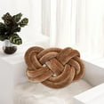 thumbnail image 4 of Soft Decorative Knot Pillow for Home Sofa Double Layered Design Cozy PP Filled Cushion Ideal for Bedroom and Living Room Enhance Style and Comfort, 4 of 4