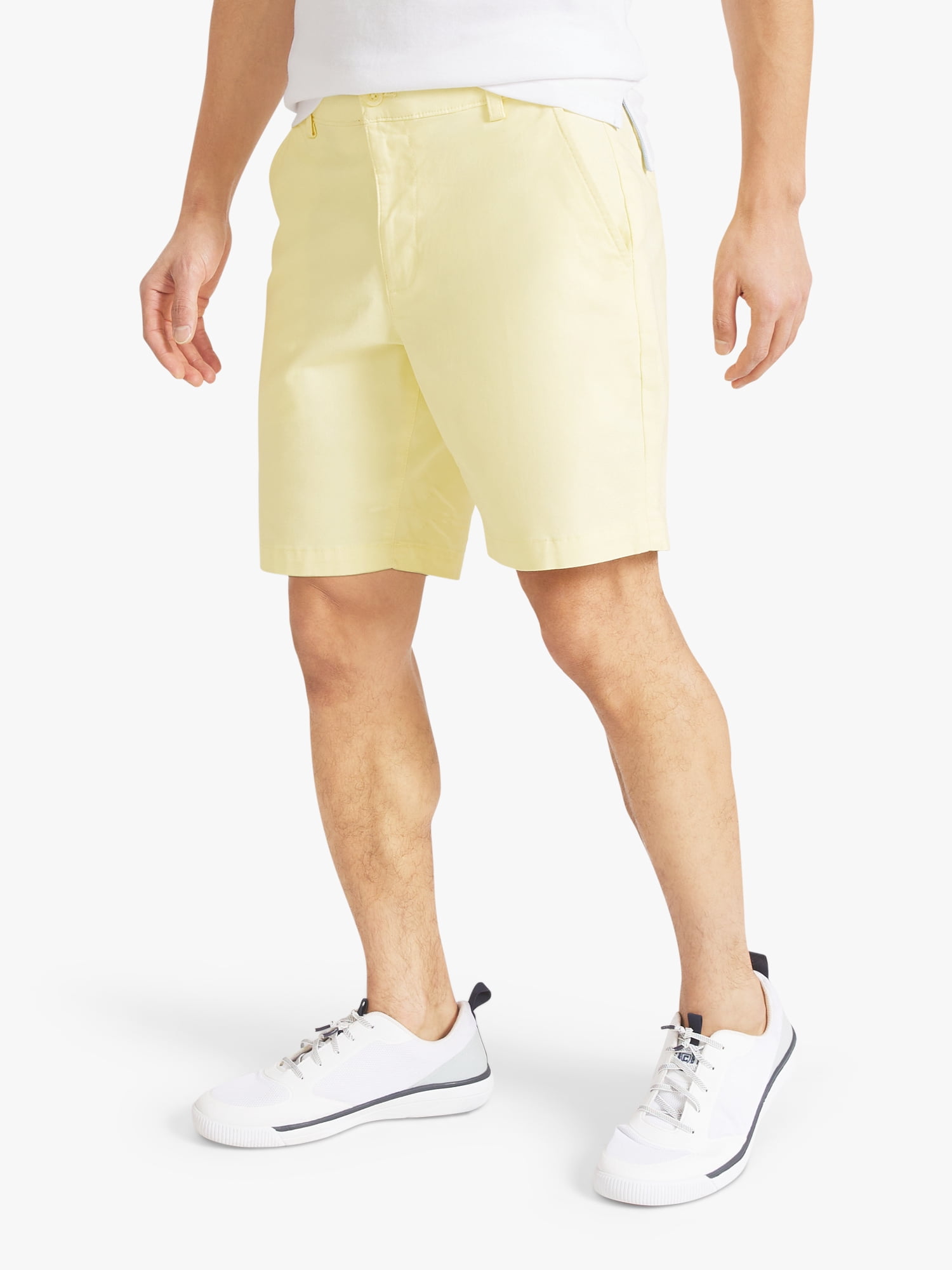 Chaps Men's & Big Men's Flat Front Shorts, Sizes 30-42, 8" Inseam