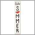 thumbnail image 2 of My Word! Hello Summer w/Watermelon Porch Board Welcome Sign & Porch Leaner for Front Porch Deck Patio or Wall - Indoor Outdoor Farmhouse Rustic Vertical Home Decor 8"x46.5", 2 of 5