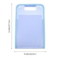 thumbnail image 2 of Raindrops Rectangular File Folder Set with Transparent Interior, Document Organizer for Office, Home, School, and Everyday Use, 2 of 8
