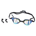 thumbnail image 2 of Swimming Goggles, UV Protection PC Lenses Swim Racing Goggles With 2 Nose Holders For Daily Training Red,Black,White Blue,White Sliver, 2 of 8