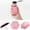 Pink, variant on Mini Umbrella For Purse - Small Travel Lightweight Backpack Umbrella for Rain & Sun - 5 Fold Not wet Nano Umbrella for Women Kids Student