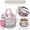 thumbnail image 5 of Pineapple Large Lunch Bag Women Insulated Lunch Box for Work Leakproof Soft Cooler for Picnic Travel Road Trips, Loncheras Para Mujer Adult, 5 of 6