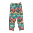 thumbnail image 4 of Sigee Hawaii Palms Print Women's Soft Pajama Pants - Breathable and Comfortable Lounge Sleep Bottoms with Elastic Waistband and Pockets-, 4 of 9