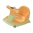 thumbnail image 4 of Asiento de baño antideslizante Baoblaze con termómetro de agua Naranja, 4 of 8