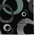 thumbnail image 3 of Linon Home Decor Milan Area Rug Collection, Black and Ivory, 8' x 10.3', 3 of 3