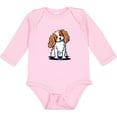 thumbnail image 3 of Inktastic Kc Cavalier Spaniel Boys or Girls Long Sleeve Baby Bodysuit, 3 of 5