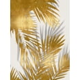 thumbnail image 2 of Miller, Melonie 12x14 White Modern Wood Framed Museum Art Print Titled - Palm Shadows Gold II, 2 of 4