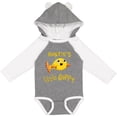 thumbnail image 3 of Inktastic Auntie's Little Guppy- cute yellow fish Boys or Girls Long Sleeve Baby Bodysuit, 3 of 5