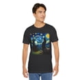 thumbnail image 5 of Unisex Van Gogh Starry Night Cat Shirt, 5 of 7