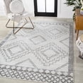 thumbnail image 4 of JONATHAN Y MOH200B-9 Amir Moroccan Beni Souk Cream/Gray 9 ft. x 12 ft. Area Rug, 4 of 9
