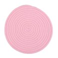 thumbnail image 1 of Mantel individual genérico de 18 cm para ollas calientes de cocina, decoración de mesa, color rosa, 1 of 9