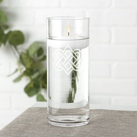 Floating Unity Candle - Personalized Celtic Knot Floating Unity Candle
