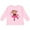 AD-Pink, variant on Inktastic Ballerina Dance Monkey Girls Long Sleeve Toddler T-Shirt