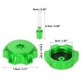 thumbnail image 3 of 1 Set Green Aluminum Alloy Motorcycle Gas Fuel Tank Cap for Off-Road Motorcycles, 3 of 6