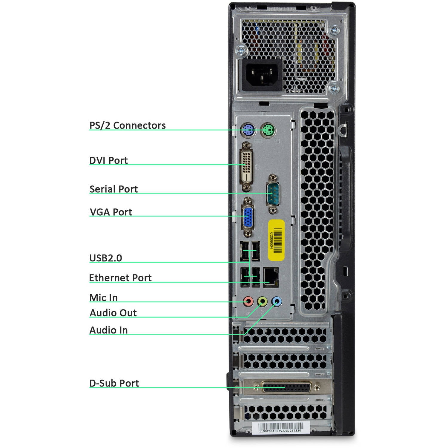 Restored Lenovo ThinkCentre M72E-SFF Desktop PC with Intel Core i3