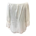 thumbnail image 3 of Blusa George Talla EG con Botones Blanco, 3 of 4