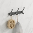 thumbnail image 2 of REGALWOVEN 1 Pack Coat Rack Wall Mount, Coat Hook, Hat Rack, Wall Hooks for Hanging for Entryway, Bedroom Gray 3 Hooks, 2 of 5