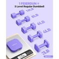 thumbnail image 2 of Juego de mancuernas FEIERDUN 5 en 1 ajustables de 10 kg/5 kg, 2 of 9