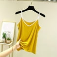 thumbnail image 2 of hotojiny Camisole Top for Women Soft Causal Spaghetti Strap V Neck T Cami Undershirts Summer Loose Fit Cami Shirt Sleepwear, 2 of 3