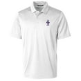 thumbnail image 2 of Men's Cutter & Buck White Kansas State Wildcats Big & Tall Prospect Textured Stretch DryTec Polo, 2 of 3