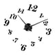 thumbnail image 3 of DIY 3D Reloj de Pared Espejo Acrílico Reloj de Moderno Calcomanía de Pared Decoración para Sala de Habitación de Negro + Plata BLESIY Reloj de pared 3D DIY, 3 of 8