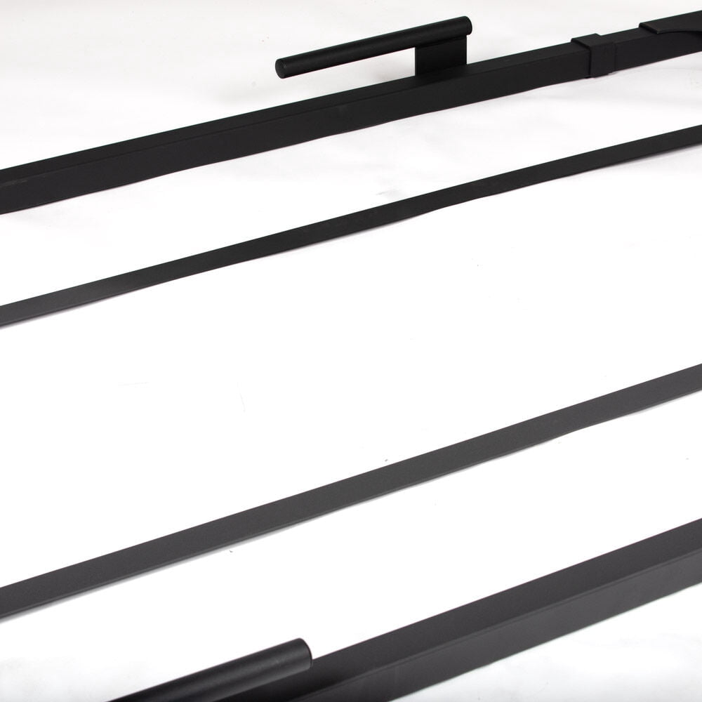 Titan Fitness Full Deadlift Platform, 8FT x 4FT Bolt-Together Steel Frame with 8 Pack Rubber Tiles, Olympic Strength Training Dedicated Lifting Space, Protects Floor, Weights, Bar, Includes Band Pegs