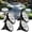 Cool White, variant on Bxaolu 4 Pack Solar Lights Outdoor, 12 LED Solar Ground Lights IP65 Waterproof Flat Solar Disc Light, Pathway Lights for Garden Lawn Patio Yard Path Landscape, Warm White