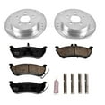 thumbnail image 3 of PowerStop Rear Z23 Evolution Sport Carbon-Fiber Ceramic Brake Pad and Drilled & Slotted Rotor Kit Fits: MERCEDES-BENZ Select Models K866, 3 of 10
