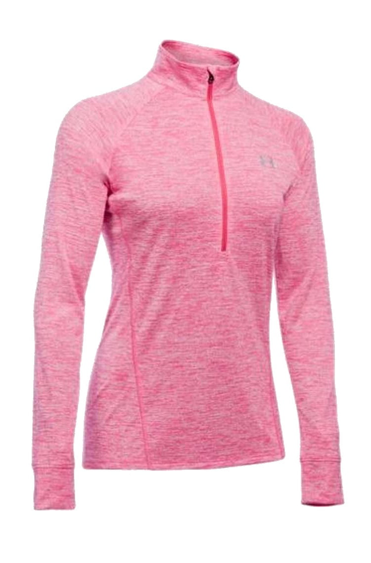 Buy pink under armour half zip cheap online