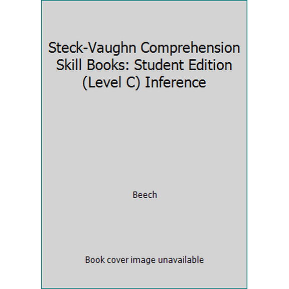 Pre-Owned Steck-Vaughn Comprehension Skill Books: Student Edition (Level C) Inference (Paperback) 0739826395 9780739826393