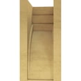 thumbnail image 4 of 11"W x 11"D x 22"H Wide Rockford Rough Cedar Woodgrain TimberThane Corbel, Primed Tan, 4 of 6