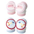 thumbnail image 1 of 2 pares de rodilleras para bebés para gatear en verano, rodilleras transpirables con almohadillas esponjosas, colisión antideslizante, protegen las rodillas, 1 of 7
