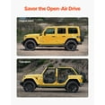 thumbnail image 6 of VEVOR Jeep Tube Doors, 4-Door, Hunting Style Jeep Tubular Door with Heavy-Duty Hinges & OE Latch, Jeep Doors with Rubber Pads, Fit for 2018-2024 Jeep Wrangler JL & 2020-2024 Jeep Gladiator JT, 6 of 9