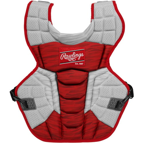 Rawlings Adult VELO 2.0 Catcher's Gear Box Set: Red/White/Blue