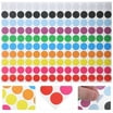 Avery See-Through Color-Coding Removable Labels, 1/4