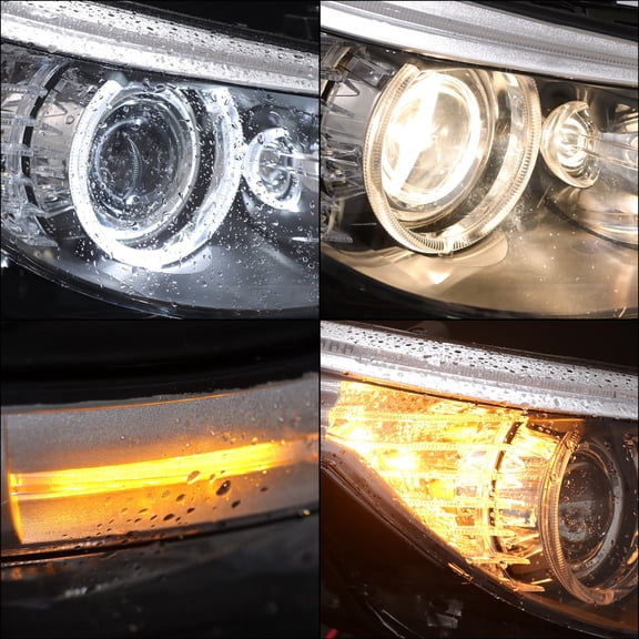 Passenger Headlight Assembly For BMW 528i 2008 2009 2010 Base Halogen Right Side