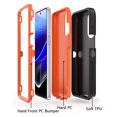 thumbnail image 6 of NIFFPD Moto G Stylus 5G 2022 Case with Screen Protector Full Body Shockproof Phone Cover for Motorola Moto G Stylus 5G 2022 Black&Orange, 6 of 6