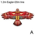 thumbnail image 4 of Eagle Kite, Polyester Fabric, Resin Rod with 20m Line, Outdoor Flying Toy, 4 of 7