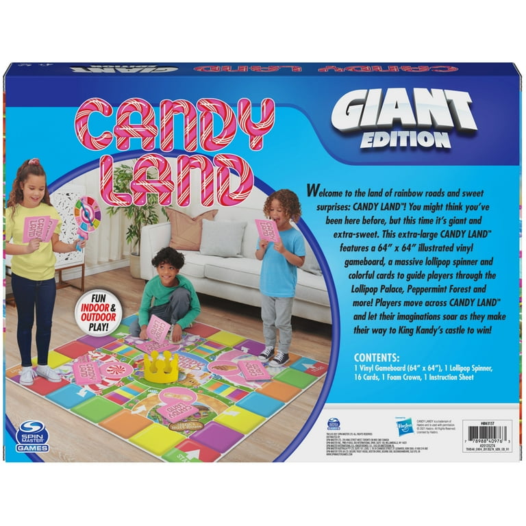 Giant Sorry Board Game, Giant Edition Family Indoor Outdoor, for Kids 6 &  Up