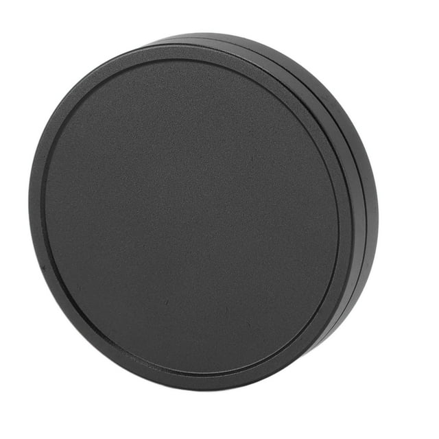 Couvercle d'Objectif pour Appareil Photo, Couvercle d'Objectif en Alliage d'Aluminium avec Éponge Tamponnante, Capuchon Anti-Poussière Résistant aux Rayures, Couvercle de Protection d'Objectif pour Appareil Photo