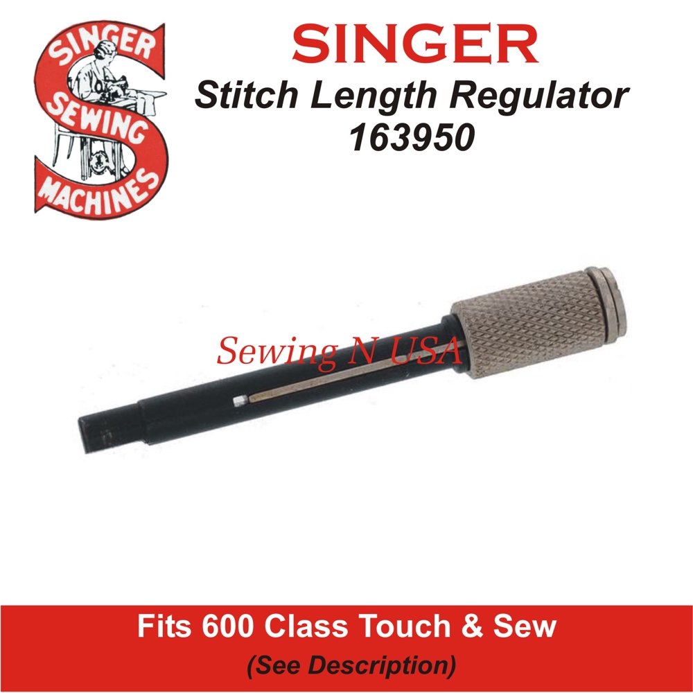 SINGER Stitch Length Regulator 163950 Fits 600 Class Touch & Sew See