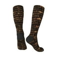 thumbnail image 4 of Bingfone Compression Socks For Women And Men Long Socks For Running Athletic Cycling Nurse-Bookshelves, 4 of 9