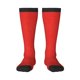 thumbnail image 1 of Fotbe Red Glitter Calcetas Divertidas Estampadas para Hombre y Mujer, Calcetas de Algodón hasta la Rodilla para Caminar, Correr, Enfermería y Embarazo, 1 of 6