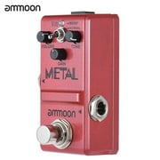 ammoon Nano Series Guitar Effect Pedal Heavy Metal Distortion True Bypass Aluminum Alloy Body
