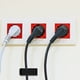 thumbnail image 5 of 20 piezas de clips para sujetar cables, organizador de agarre y soporte para cargadores, cables de escritorio, cable de carga, autoadhesivo Pa66, 5 of 5