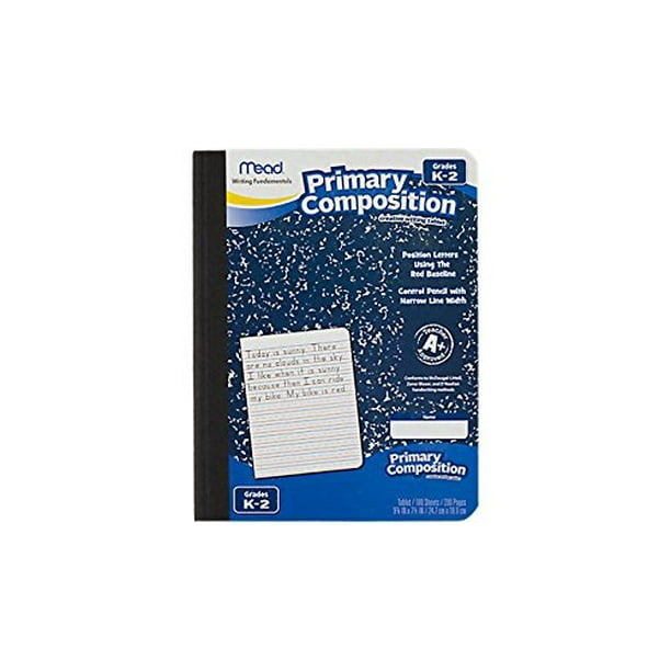 Mead Primary Composition Book, Ruled, 100 Sheets/200 Pages (09902), 6
